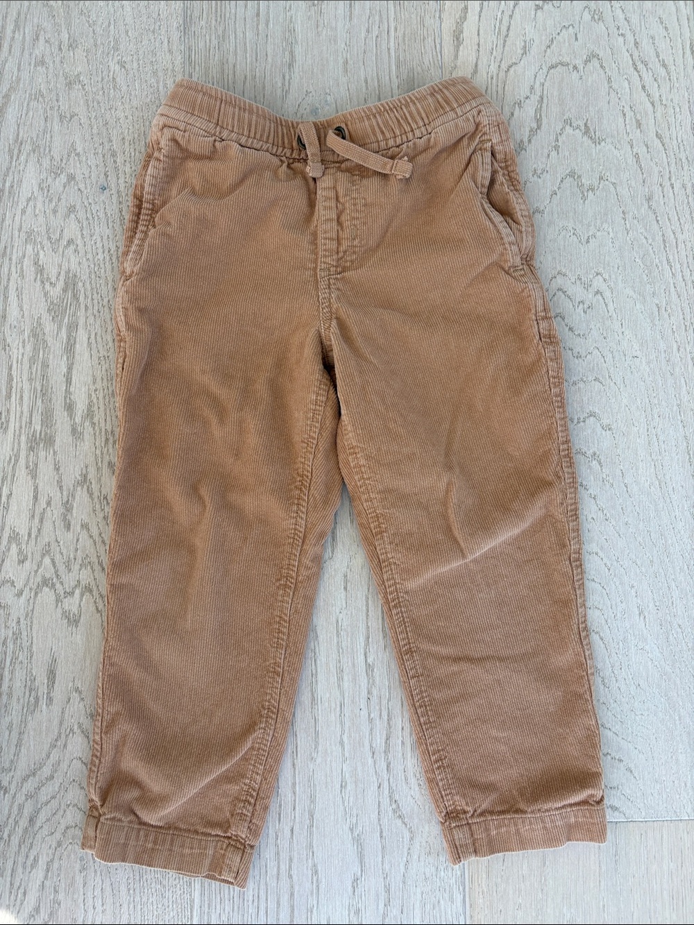 Primary Tan Corduroy Pull-On Jeans for Kids